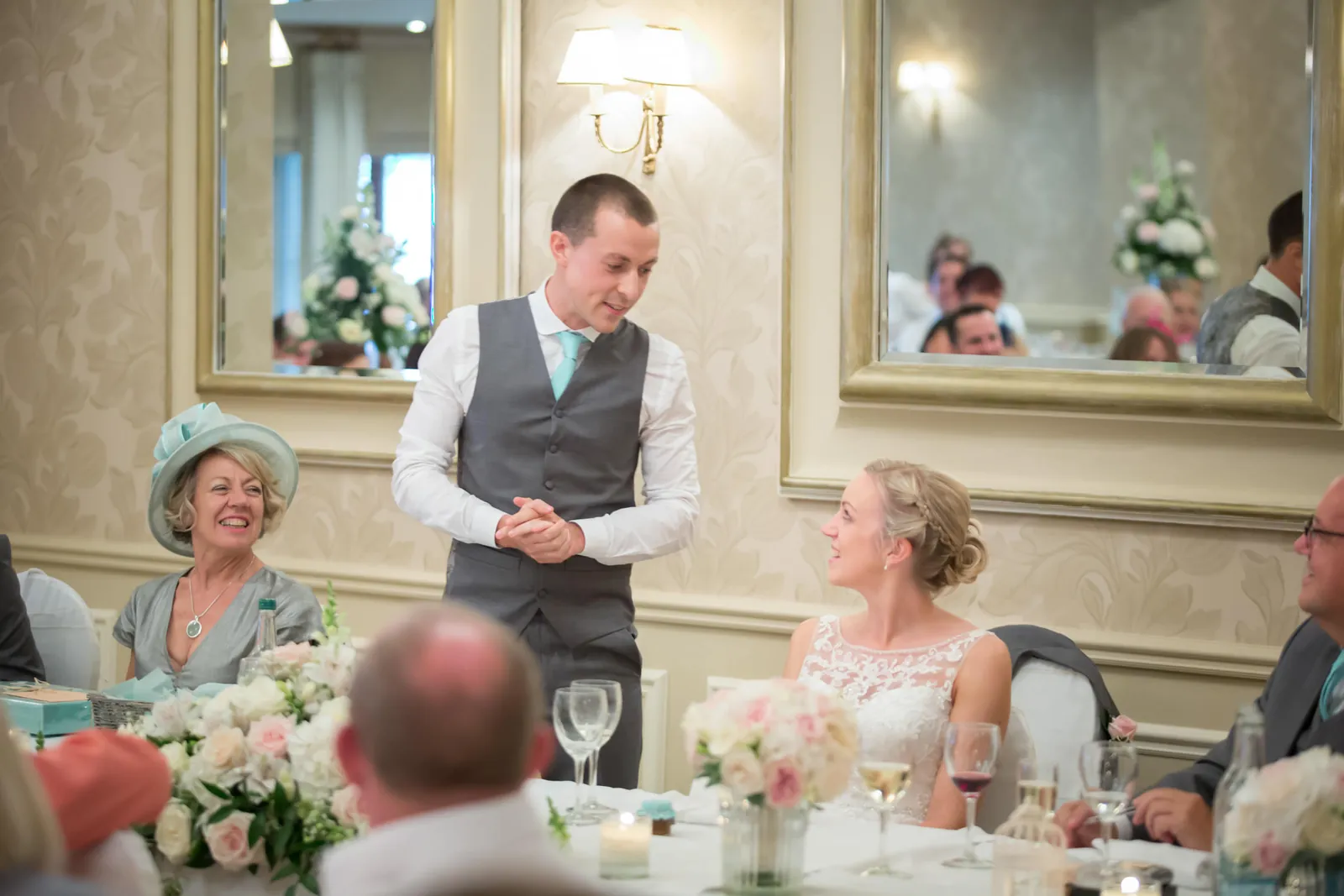 Rowton Hall Hotel wedding photography — Rowton, Chester — 16
