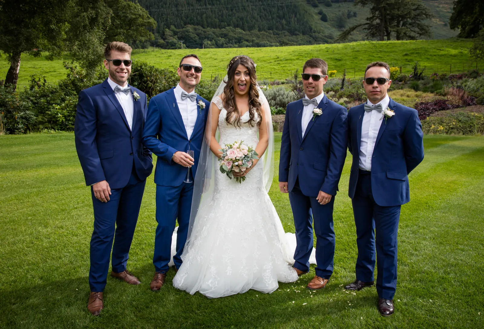Tyn Dwr Hall wedding photography — Llangollen, North Wales — 10