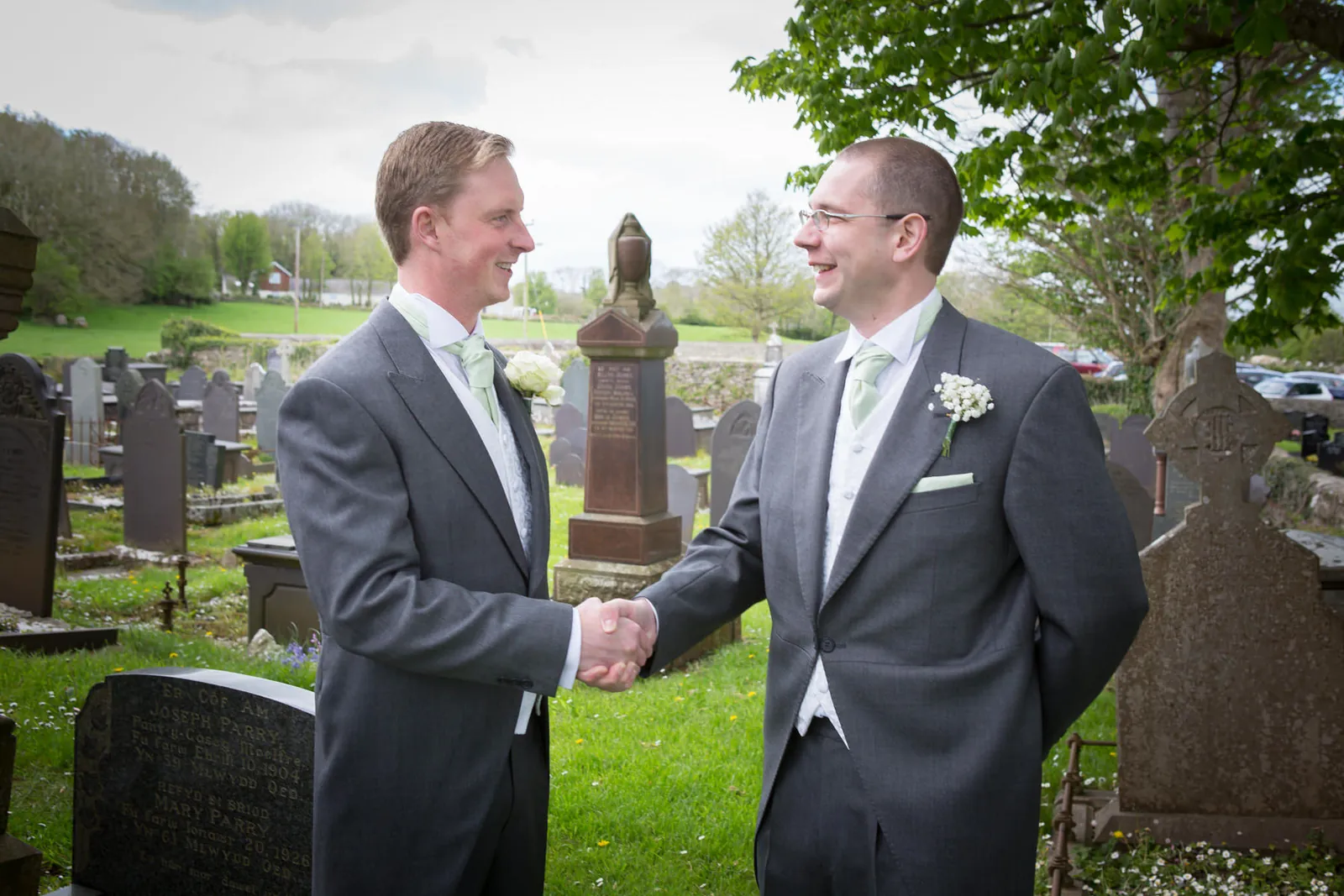 Charlotte & Mark wedding at Château Rhianfa — photograph 32