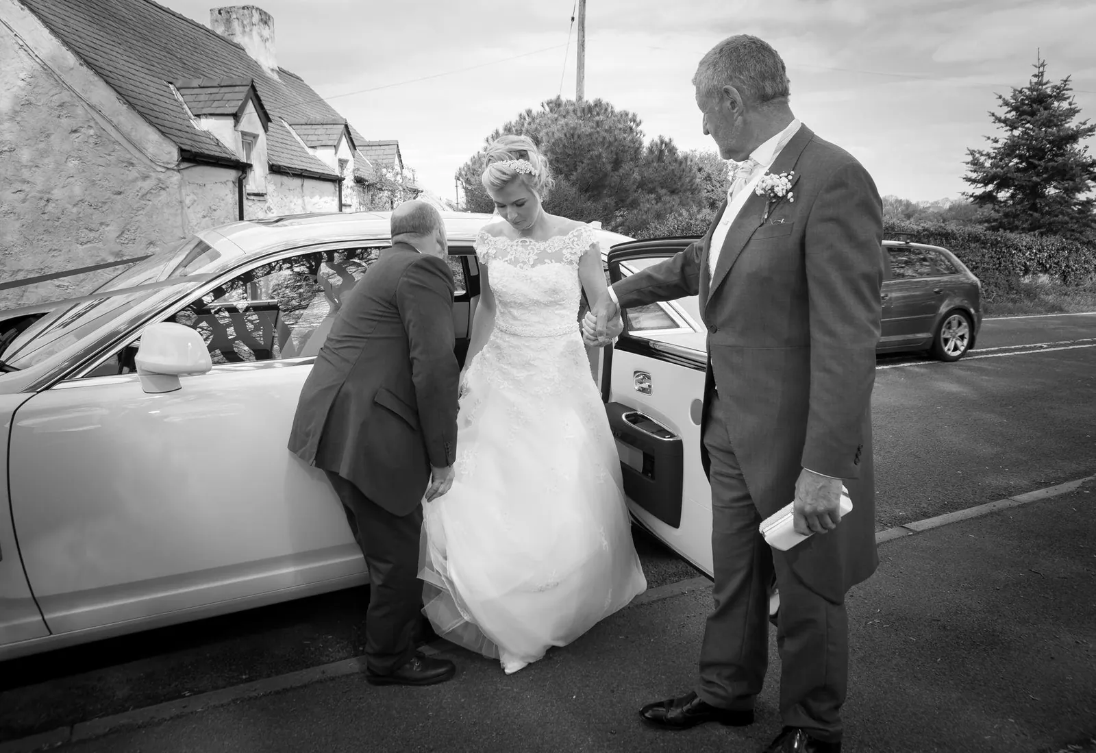 Charlotte & Mark wedding at Château Rhianfa — photograph 39