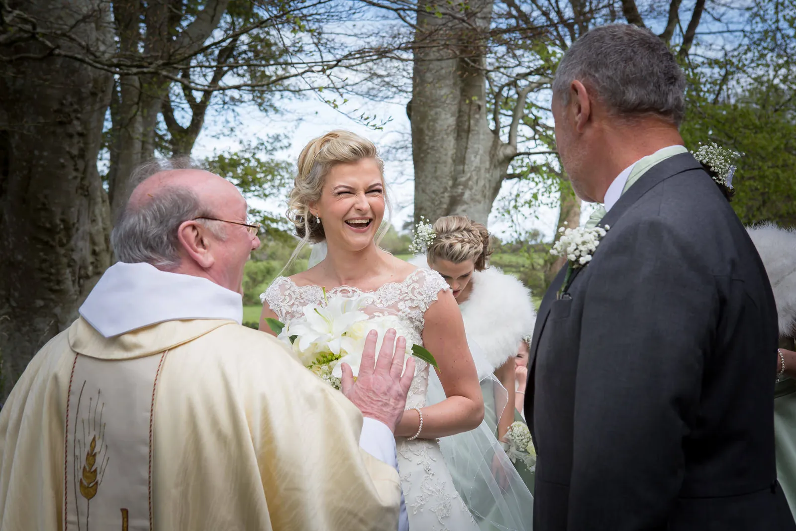 Charlotte & Mark wedding at Château Rhianfa — photograph 42