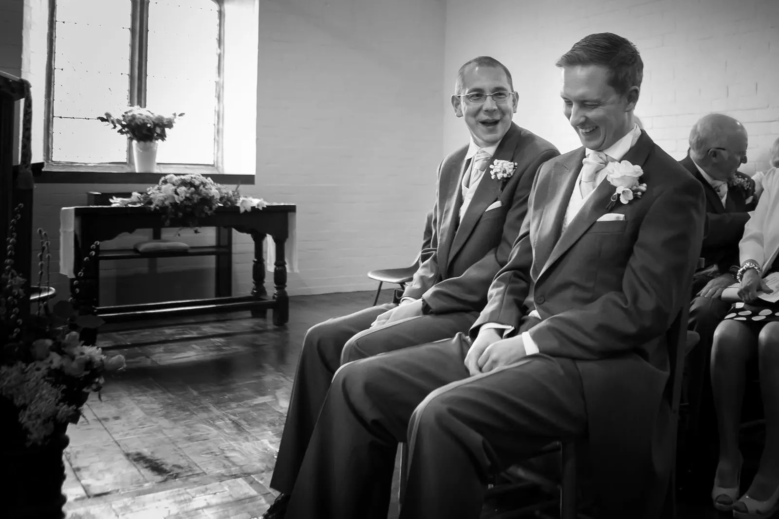 Charlotte & Mark wedding at Château Rhianfa — photograph 43