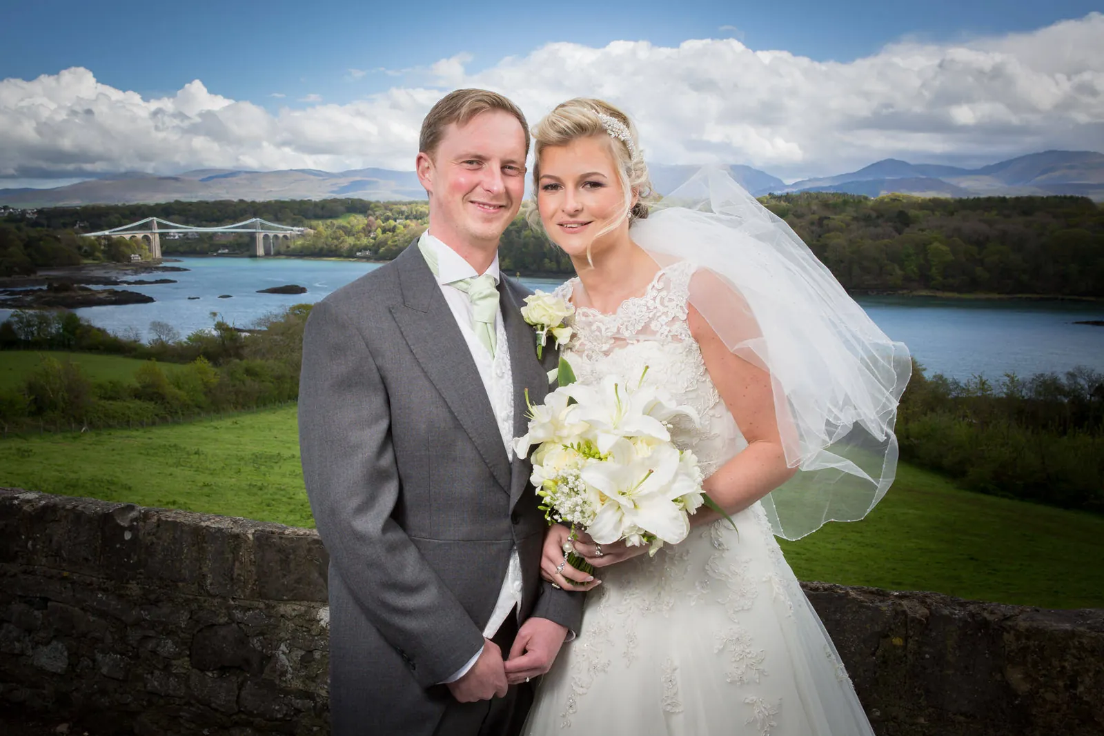 Charlotte & Mark wedding at Château Rhianfa — photograph 69