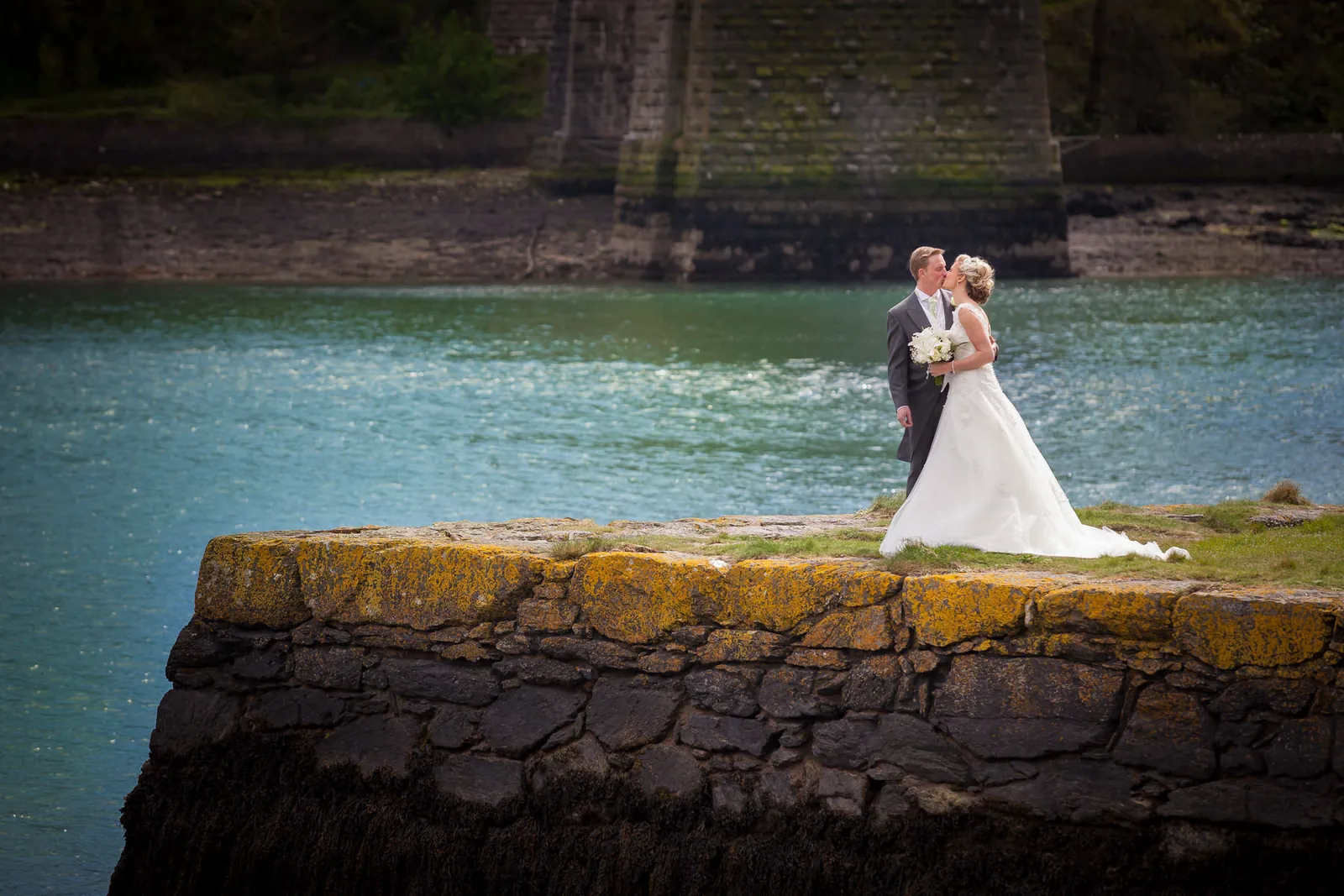 Charlotte & Mark wedding at Château Rhianfa — photograph 72