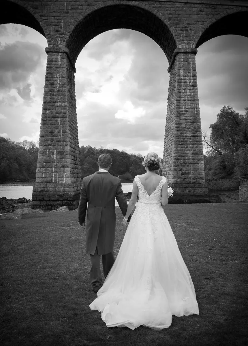 Charlotte & Mark wedding at Château Rhianfa — photograph 73