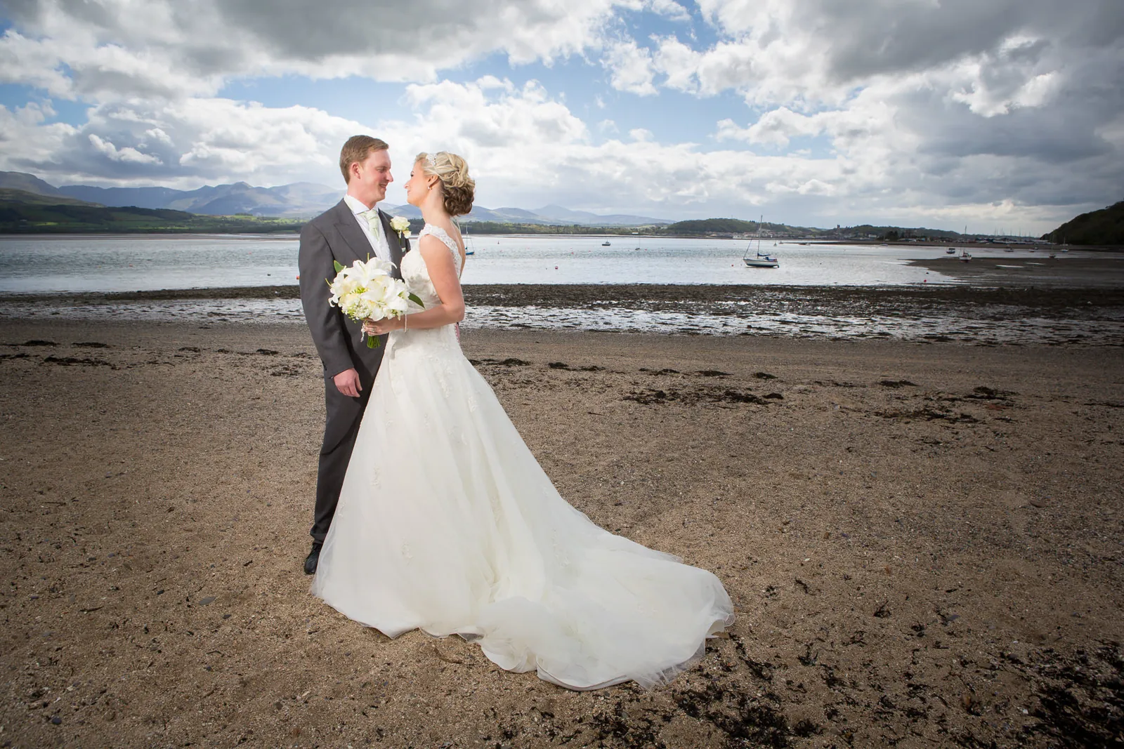 Charlotte & Mark wedding at Château Rhianfa — photograph 76
