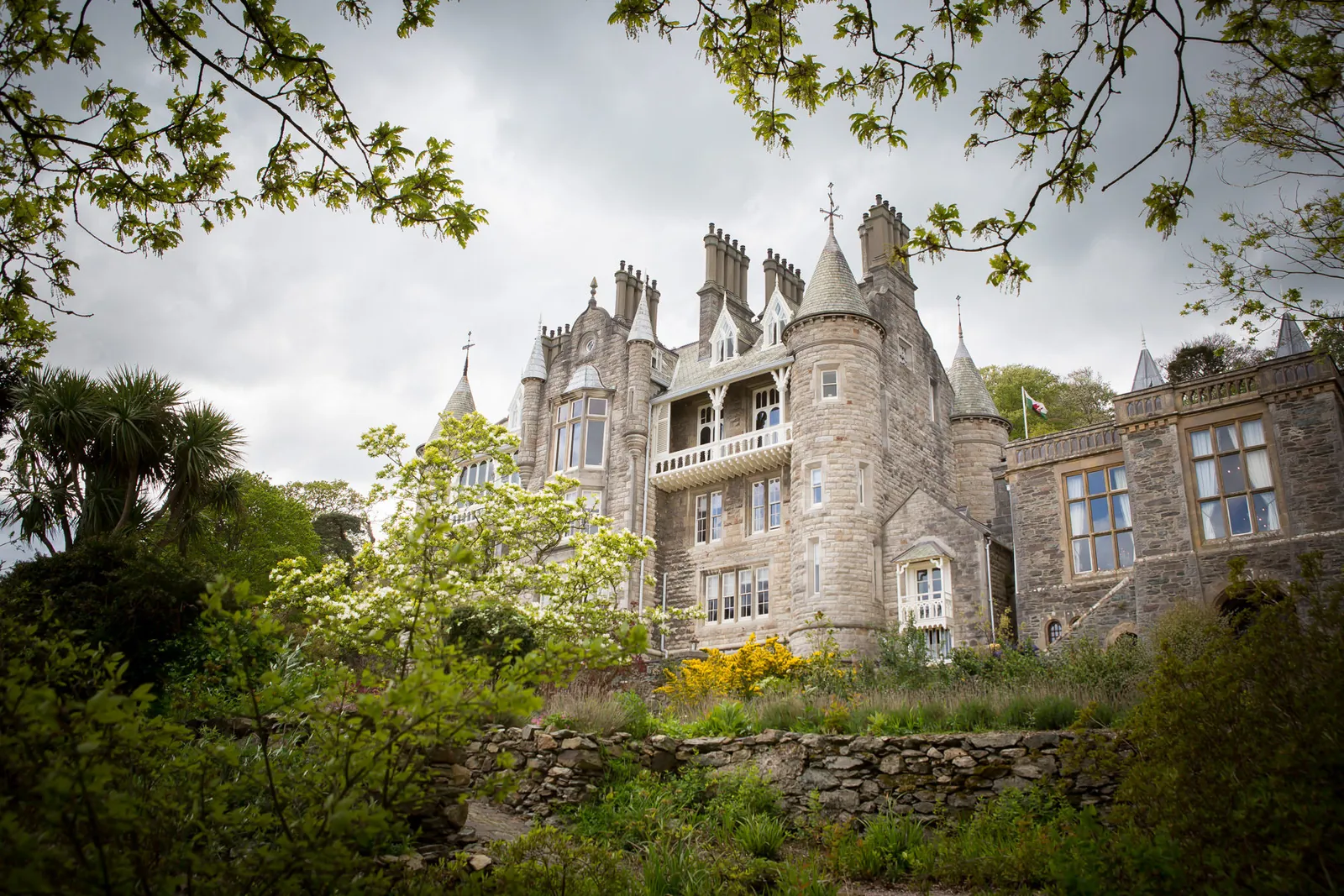 Charlotte & Mark wedding at Château Rhianfa — photograph 80