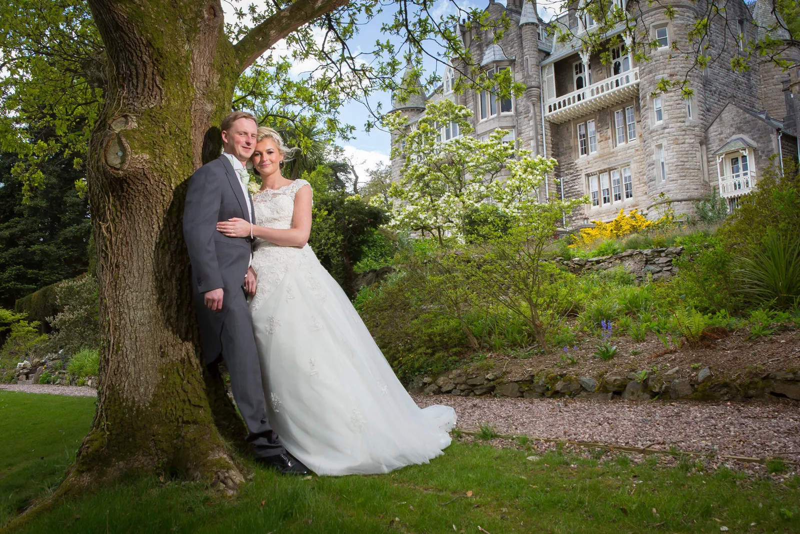 Charlotte & Mark wedding at Château Rhianfa — photograph 89