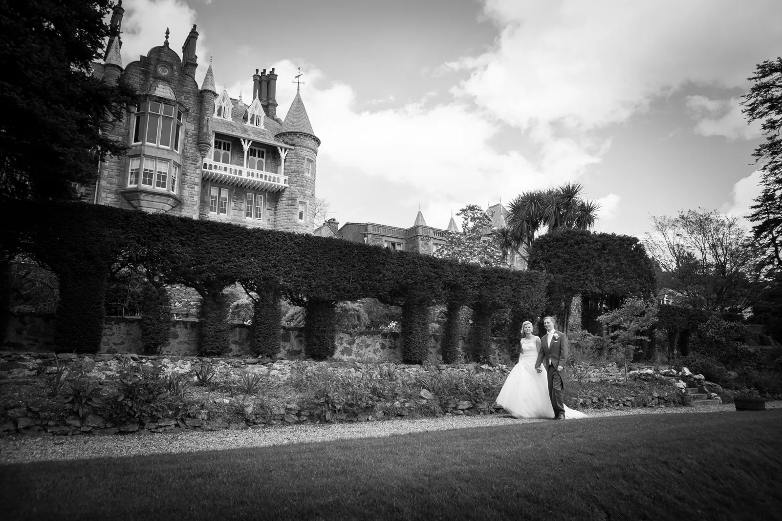Charlotte & Mark wedding at Château Rhianfa — photograph 92