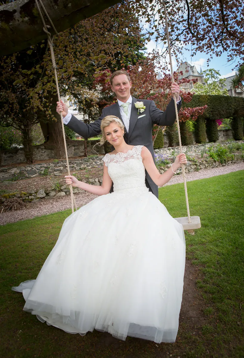 Charlotte & Mark wedding at Château Rhianfa — photograph 93