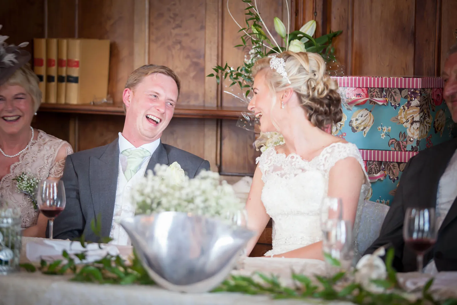 Charlotte & Mark wedding at Château Rhianfa — photograph 112