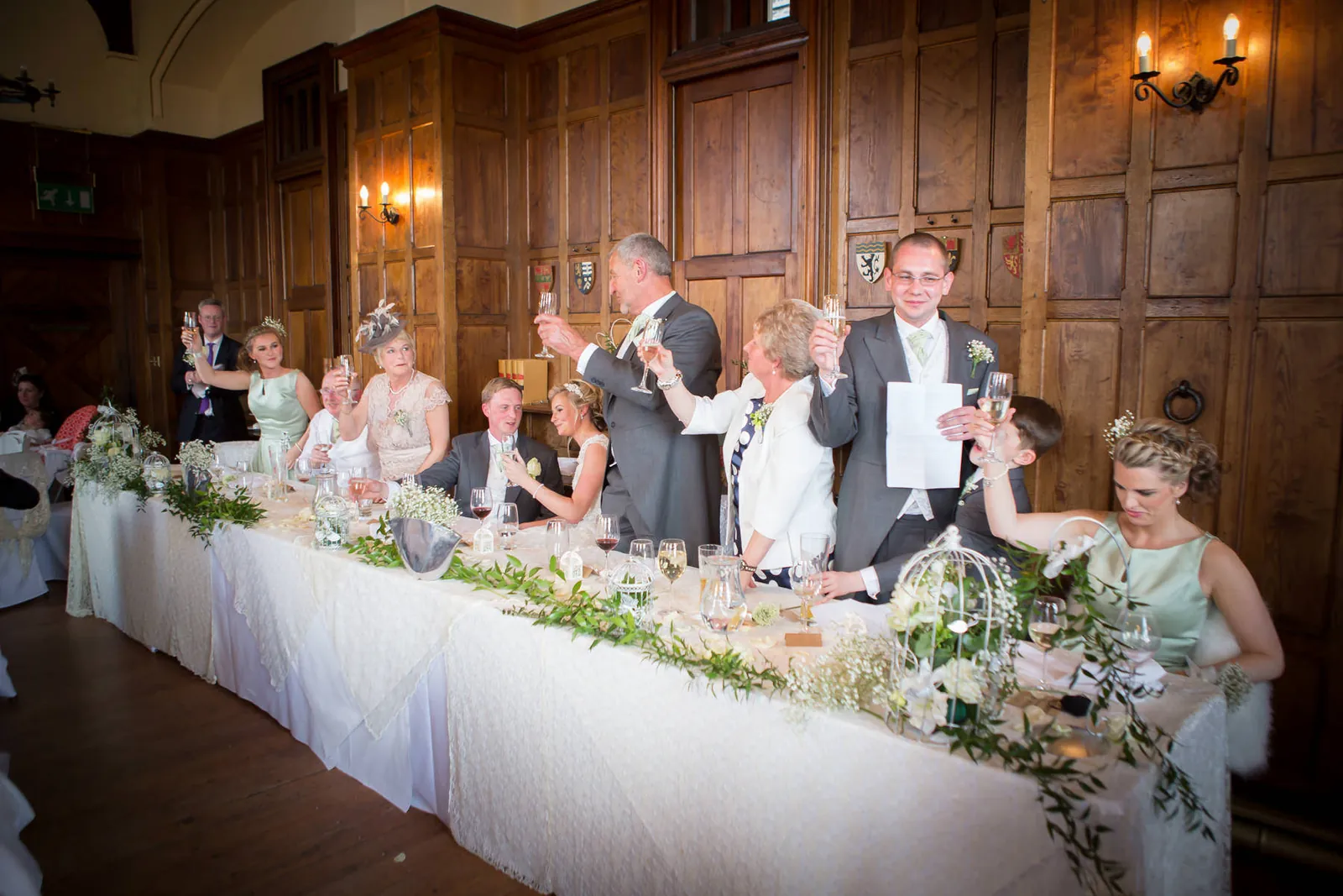 Charlotte & Mark wedding at Château Rhianfa — photograph 113