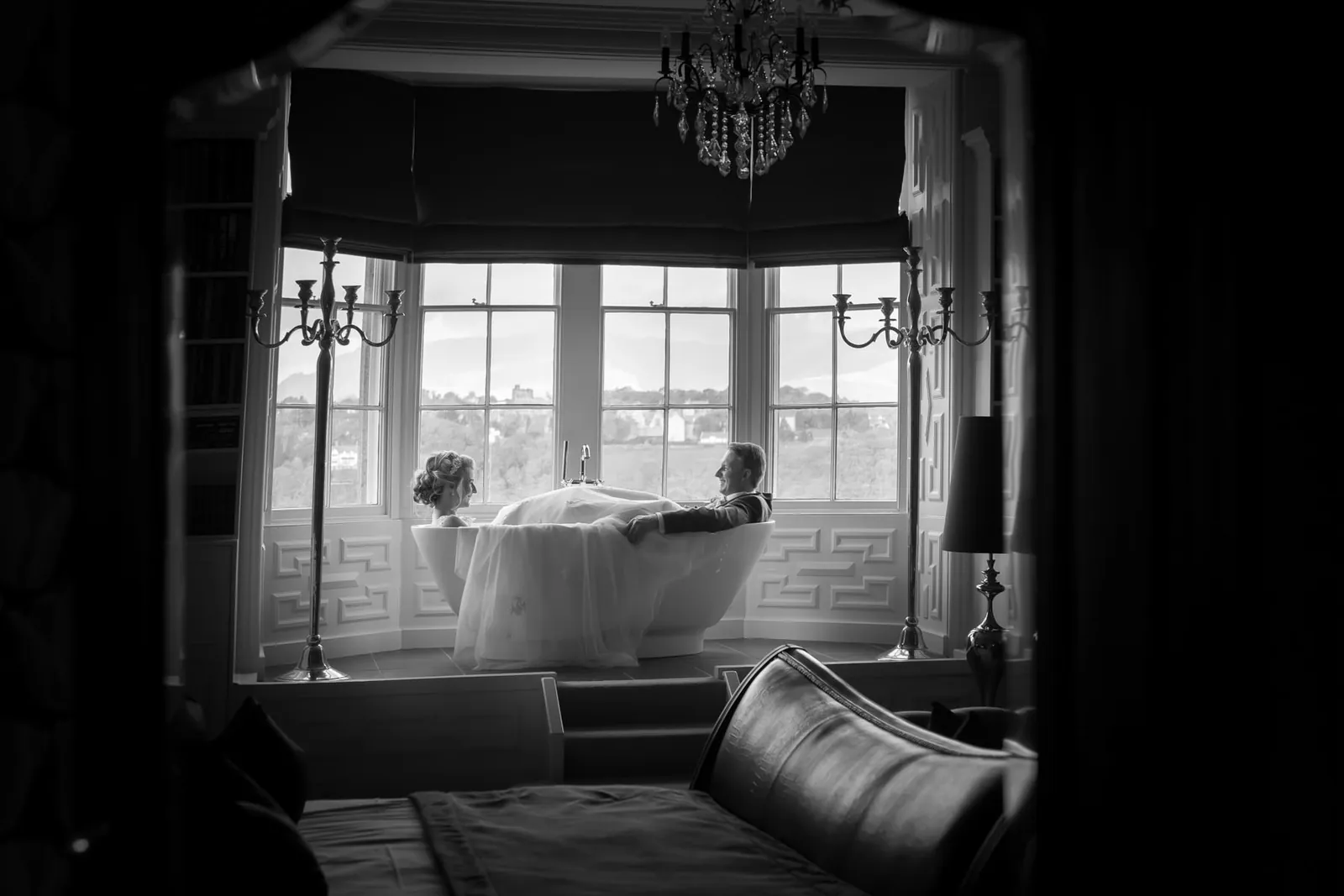 Charlotte & Mark wedding at Château Rhianfa — photograph 117