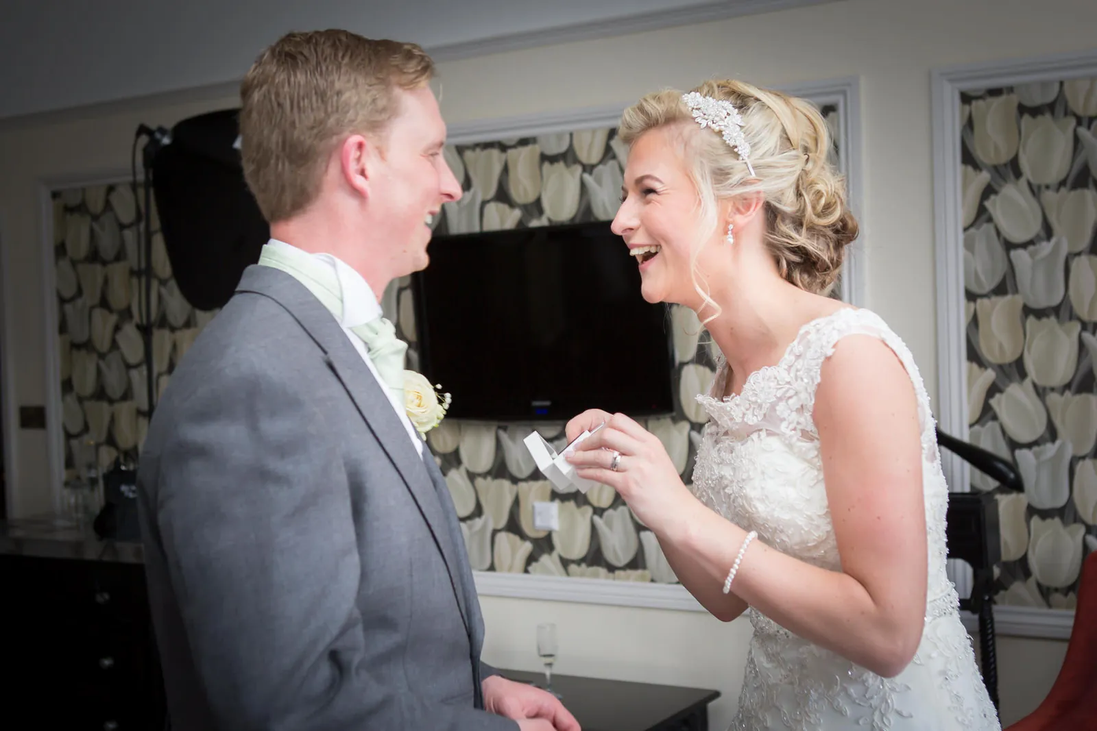 Charlotte & Mark wedding at Château Rhianfa — photograph 120