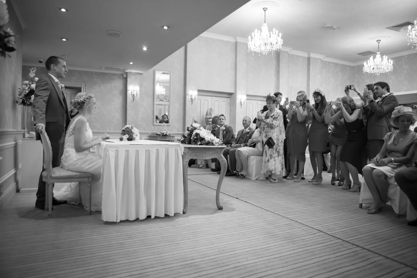 Tanya & Ash wedding at Rowton Hall — photograph 48