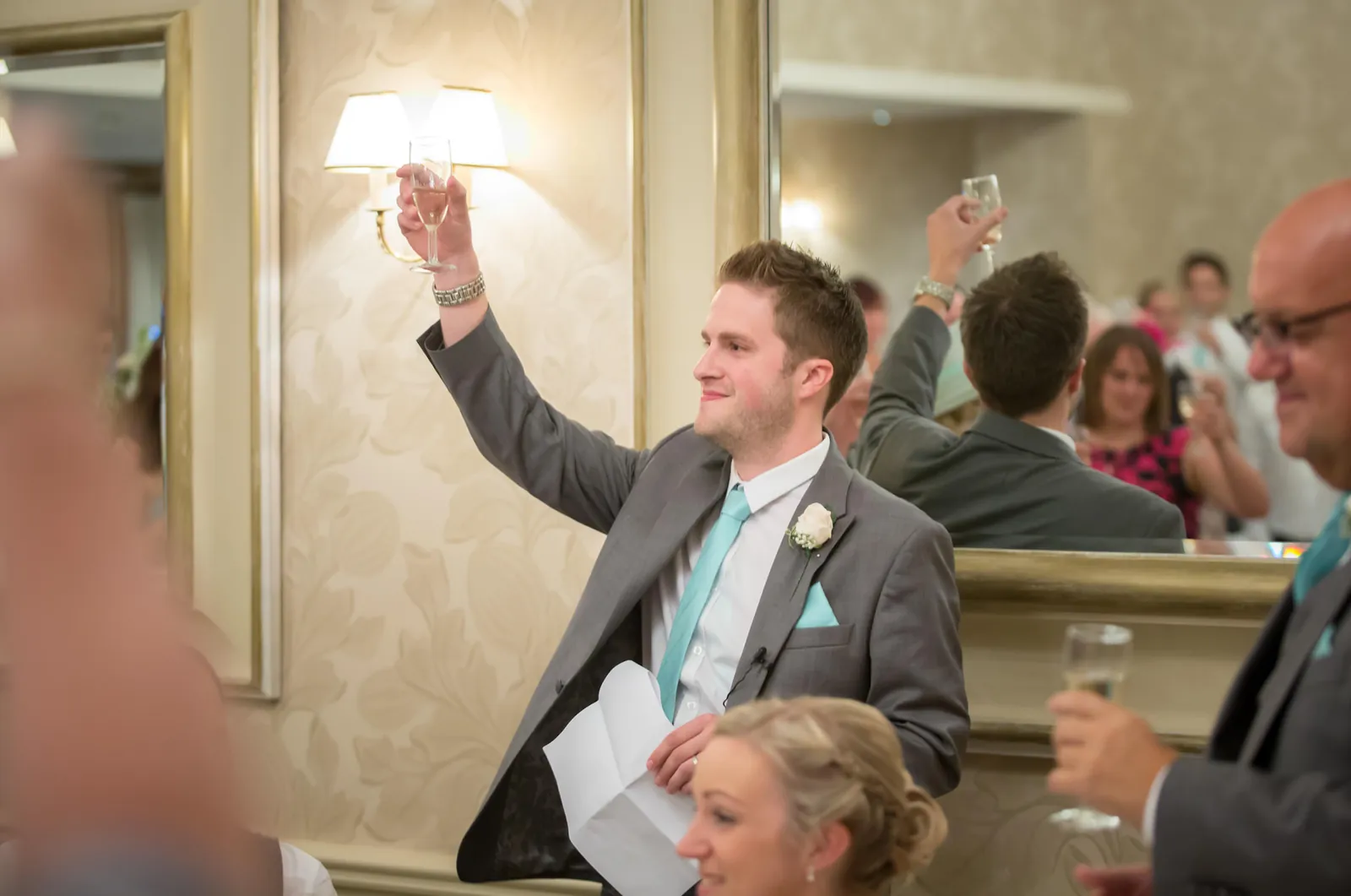 Tanya & Ash wedding at Rowton Hall — photograph 98