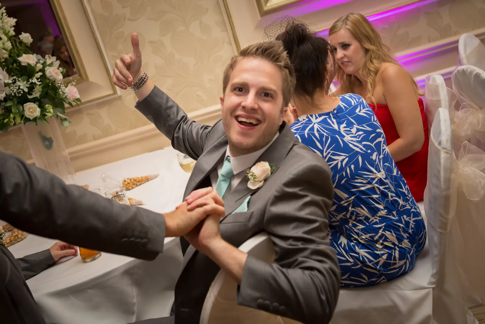 Tanya & Ash wedding at Rowton Hall — photograph 105