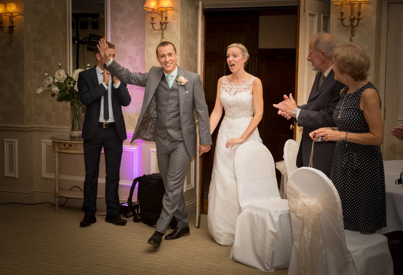 Tanya & Ash wedding at Rowton Hall — photograph 110