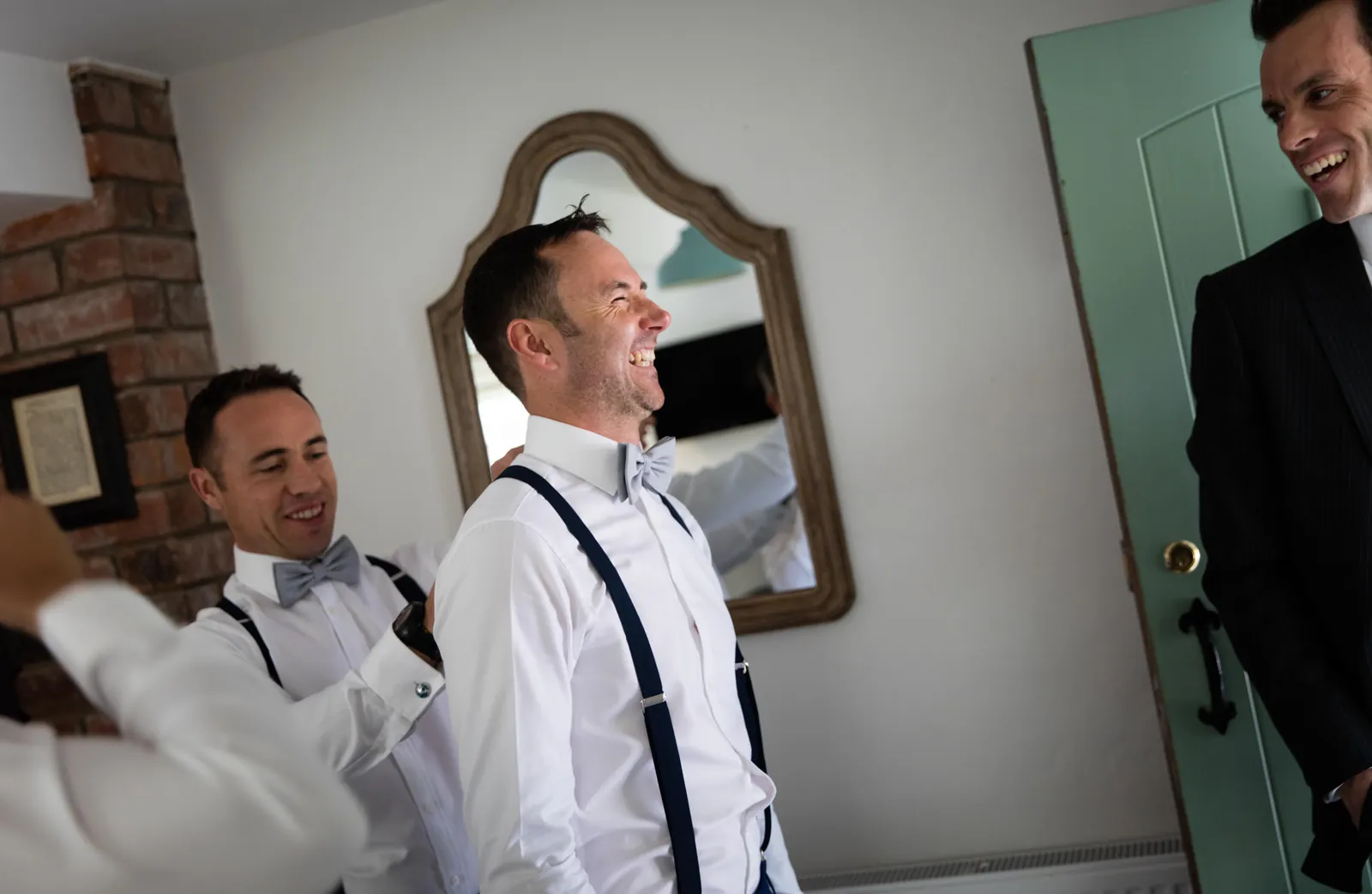 Kelly & Gav wedding at Tyn Dwr Hall — photograph 37
