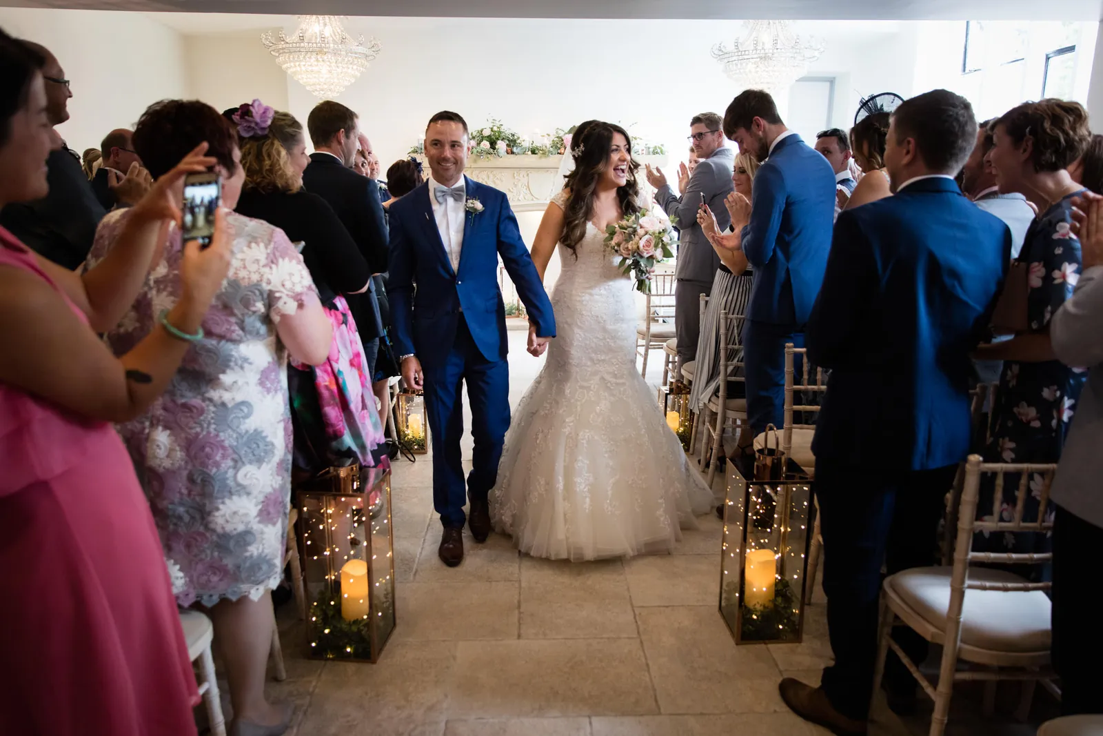 Kelly & Gav wedding at Tyn Dwr Hall — photograph 82
