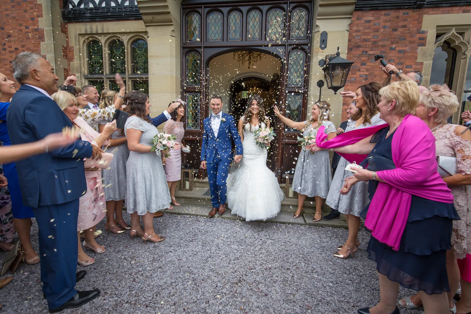 Kelly & Gav wedding at Tyn Dwr Hall — photograph 87