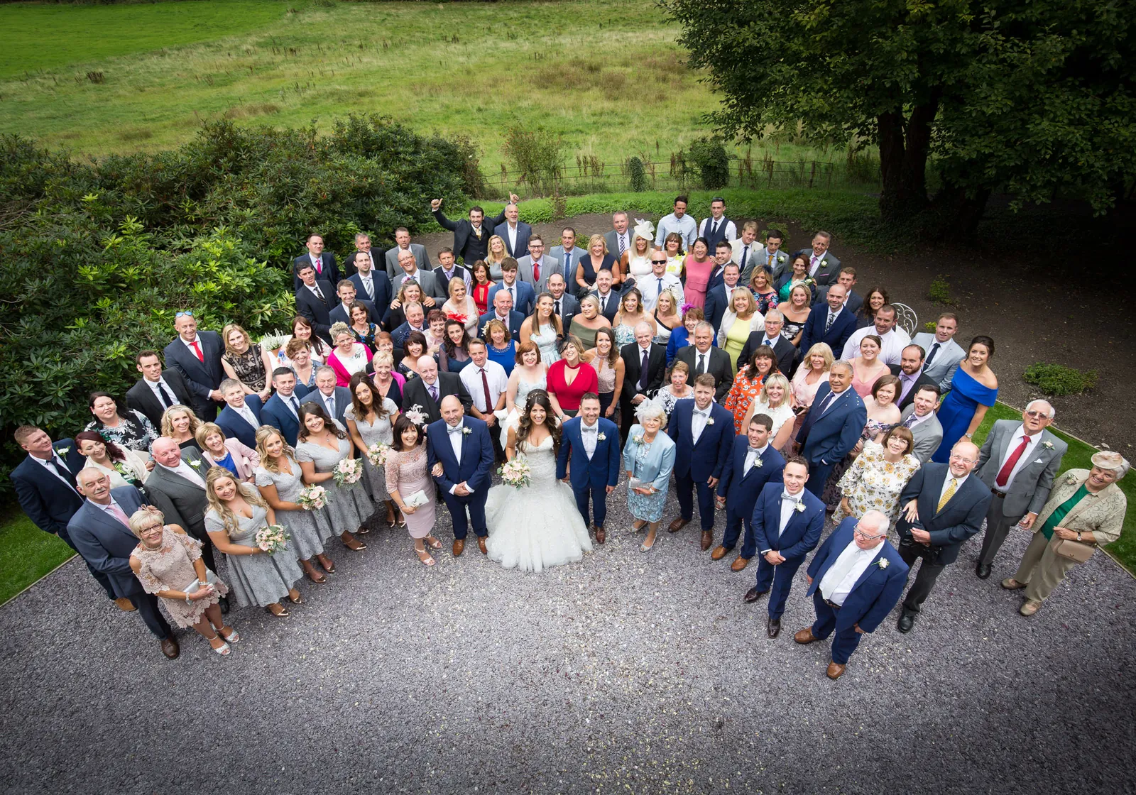 Kelly & Gav wedding at Tyn Dwr Hall — photograph 91