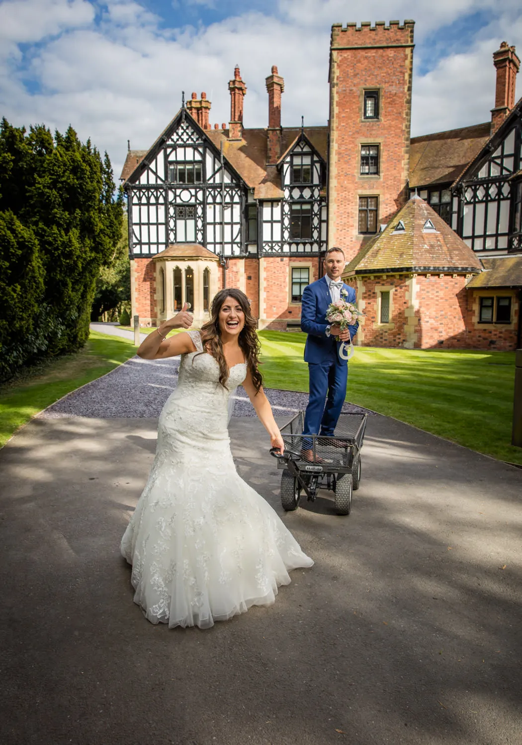 Kelly & Gav wedding at Tyn Dwr Hall — photograph 137