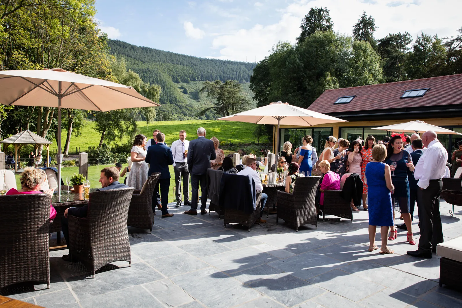 Kelly & Gav wedding at Tyn Dwr Hall — photograph 145