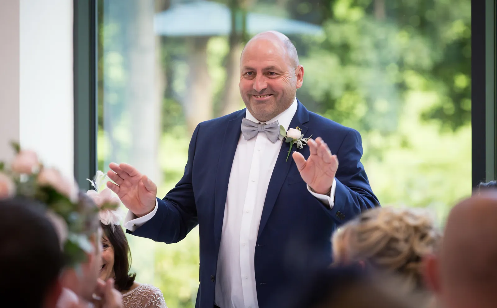 Kelly & Gav wedding at Tyn Dwr Hall — photograph 172