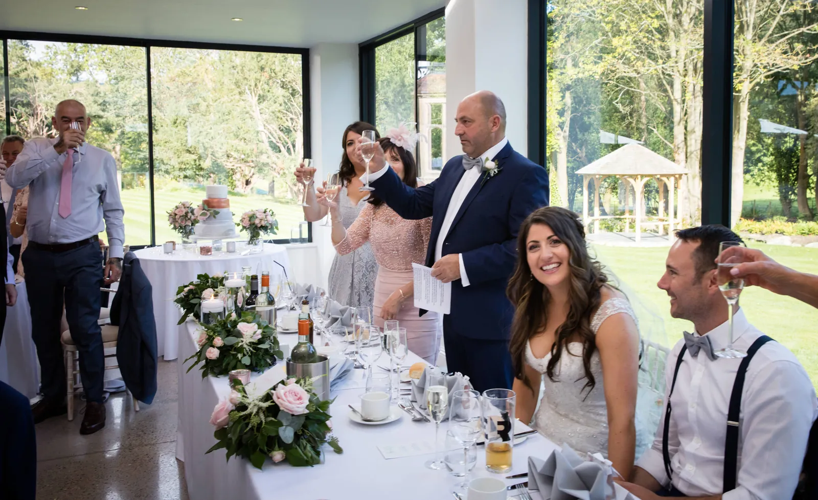 Kelly & Gav wedding at Tyn Dwr Hall — photograph 177