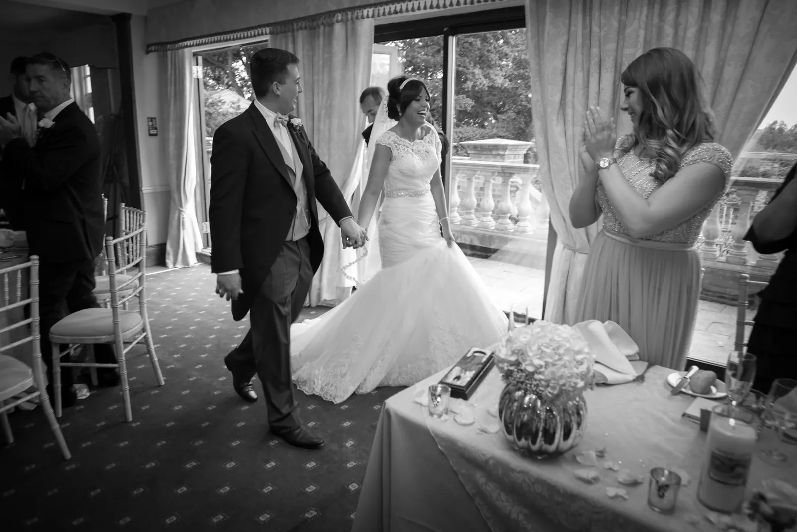 Emma & James wedding at Willington Hall — photograph 74
