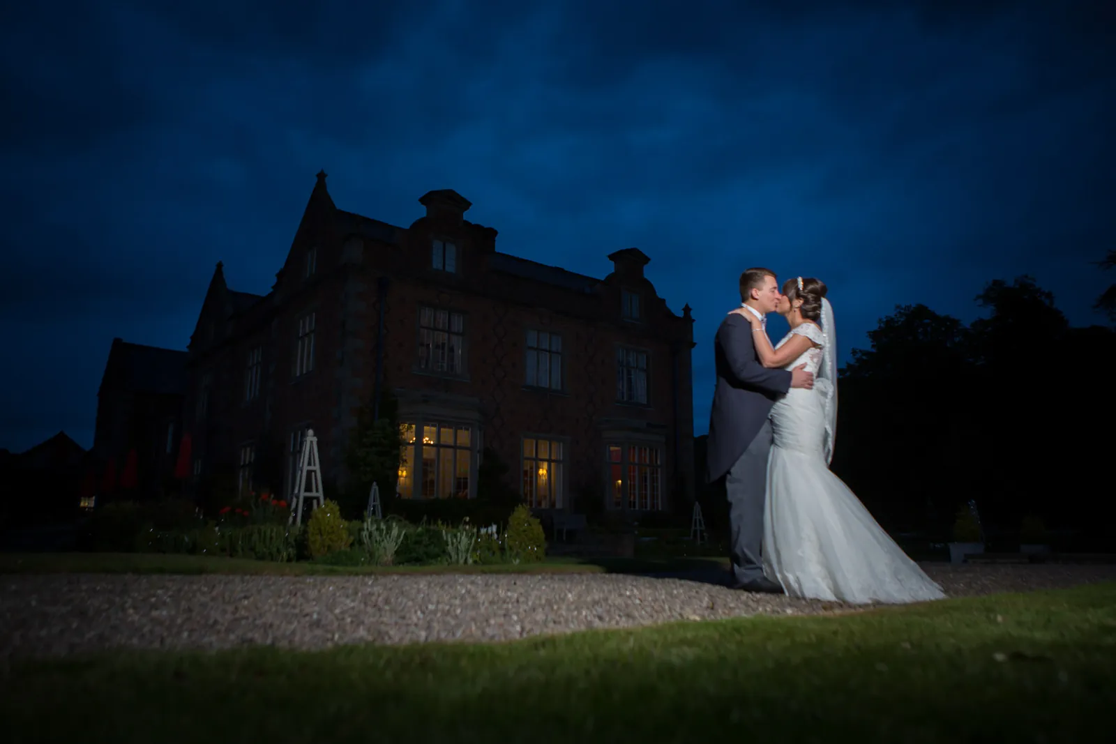 Emma & James wedding at Willington Hall — photograph 112